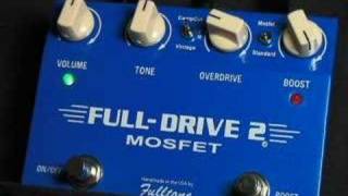 Fulltone Fulldrive 2 MOSFET  Part 2 Stratocaster [upl. by Ettelrahc]