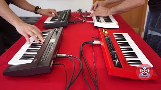 Yamaha Reface Keyboards In Action [upl. by Adnaluoy585]