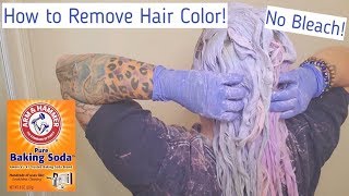 Removing Hair Color with NO Bleach in 1 Treatment [upl. by Sirovat]