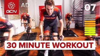 HIIT Indoor Cycling Workout  30 Minute Intervals Fitness Training [upl. by Aker698]