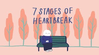 The 7 Stages of Grieving a Heartbreak [upl. by Odranar]