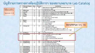 AIPN โครงสร้าง Drug Catalog และ lab catalog ในระบบ AIPN [upl. by Maker]