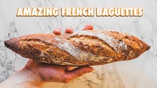 How To Make Traditional French Baguettes At Home [upl. by Mena345]