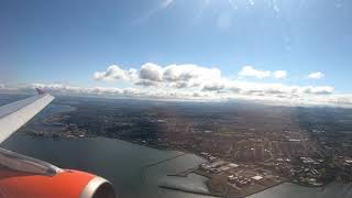 Landing Edinburgh Airport EDI [upl. by Ardnal]