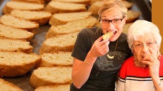 How to make biscotti Katies Italian grandma shares recipe [upl. by Hermia]