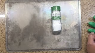 How to No scrub CleanRestore Aluminum Cookwares after dishwasher using oven Part 2 [upl. by Anide]