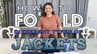 NEATIP 011 How to Fold Different Types of Jackets [upl. by Annavahs]