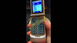 Motorola RAZR V3  Ringtones [upl. by Lesko934]