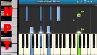 Kanye West  Bound 2 Piano Tutorial  How to play on Synthesia [upl. by Colyer]