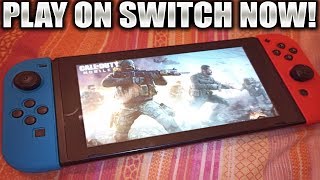 HOW TO PLAY CALL OF DUTY MOBILE ON A NINTENDO SWITCH [upl. by Torbert775]