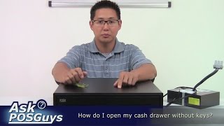 Ask POSGuys  How do I open a cash drawer with no keys [upl. by Carlita84]