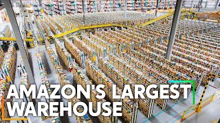 Inside Amazons Largest Warehouse [upl. by Ylreveb]