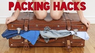 10 Insanely Easy Packing Hacks [upl. by Sitrik]