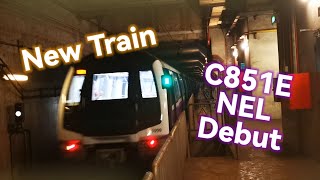 Exclusive Alstom Metropolis C851E NEL Train Debut [upl. by Isaak]