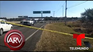 Narcos difunde el video de su brutal ataque a una alcaldía de México  Al Rojo Vivo  Telemundo [upl. by Anoirtac221]