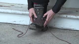 Lowa Boot Lacing Tip [upl. by Wallach]