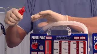 Pleurevac® A600008LF Chest Drainage System  Overview amp Setup [upl. by Ydnir704]