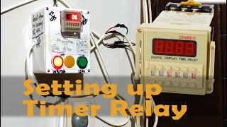 Timer Relay  DH48SS Setup Guide [upl. by Yttel393]