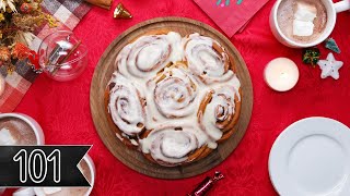 How To Make Homemade Cinnamon Rolls • Tasty [upl. by Ileak780]