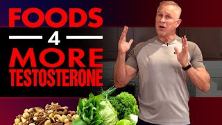 4 Foods That Increase Testosterone EAT THESE DAILY [upl. by Deana]