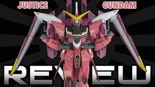 MG ZGMFX09A Justice Gundam Review  GUNDAM SEED  MG ジャスティスガンダム [upl. by Bristow]