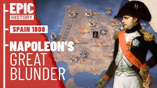 Napoleonic Wars Invasion of Spain 1808 [upl. by Leikeze]