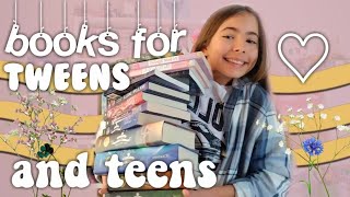 book recommendations for tweens and teens  middle grade recs [upl. by Elladine]