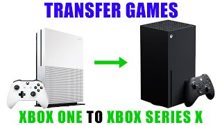 Transfer Xbox One Games to Xbox Series X  How to Do Network Transfer Tutorial [upl. by Anwahsit491]