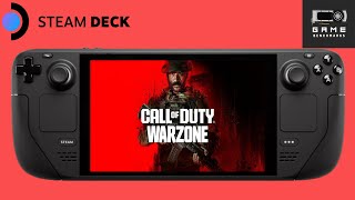 Steam Deck  COD Warzone Performance Review 2024 [upl. by Ardnovahs485]