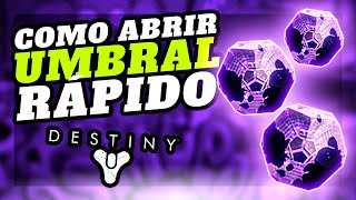 DESTINY 2 COMO ABRIR ENGRAM UMBRAL [upl. by Iridissa]