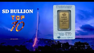 TOP 10 Bullion Products  1 oz Gold Bars  SD Bullion [upl. by Marentic]