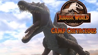 Jurassic World Camp Cretaceous Season 4 Spinosaurus Screen Time [upl. by Verla941]