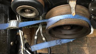 Easy Crankshaft Pulley Lock TorqueRemoval [upl. by Dorthea95]