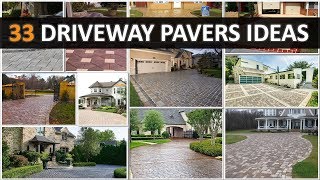 33 Driveway Pavers Ideas  DecoNatic [upl. by Roderigo750]