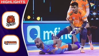 Pro Kabaddi League 8 Highlights M43  Puneri Platan vs Bengal Warriors [upl. by Ayotan42]