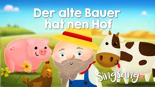 Der alte Bauer hat nen Hof – Singsang – Lieder für Kinder🎺☀️ [upl. by Anoirtac995]