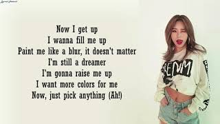 Whee In  Water Color English Version  Lyrics [upl. by Esme116]