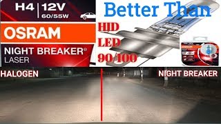 Unboxing amp Review Osram H4 Laser Night Breaker Duo Box 64193NBLHCB Light [upl. by Cristine]