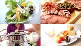 Fondue Party Ideas amp Recipes [upl. by Oeflein]