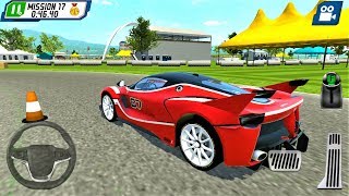 Kırmızı Yarış Arabası Park Etme Oyunu  Parking Masters Supercar Driver  Android Gameplay [upl. by Quick563]