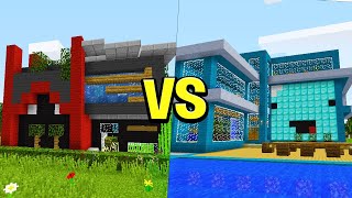 Skeppy vs BadBoyHalo MILLIONAIRE House Battle  Minecraft [upl. by Itak83]