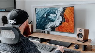 The Perfect Productivity Monitor  LG 32” 4K UltraFine Ergo Setup [upl. by Sherye]