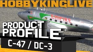 Product Profile  Hobbyking 1600mm C47  DC3 [upl. by Roth886]