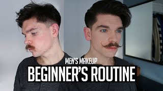 Mens Makeup Tutorial  Easy Natural and Undetectable [upl. by Auliffe]