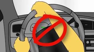 How to Free a Locked Steering Wheel [upl. by Billi75]