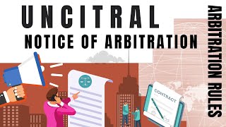 UNCITRAL Arbitration Rules Notice of Arbitration animated explainer [upl. by Pitt]