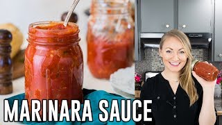 How To Make Homemade Marinara Sauce [upl. by Verdi163]