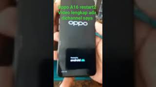 Oppo A16 restart recovery mode [upl. by Aniluj]