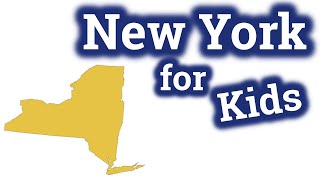 New York for Kids  US States Learning Video [upl. by Glass]