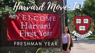 HARVARD MOVEIN VLOG  Freshman Year [upl. by Starlin898]